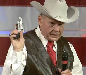 Roy Moore with Pistol_NBC News