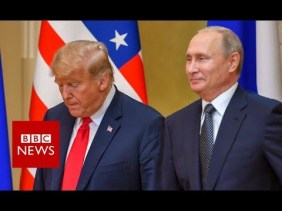 Trump.Putin Press Conference-BBC