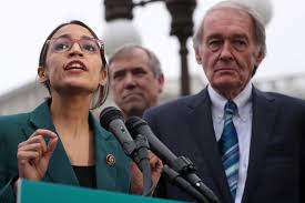 AOC and Markey unveil Green New Deal